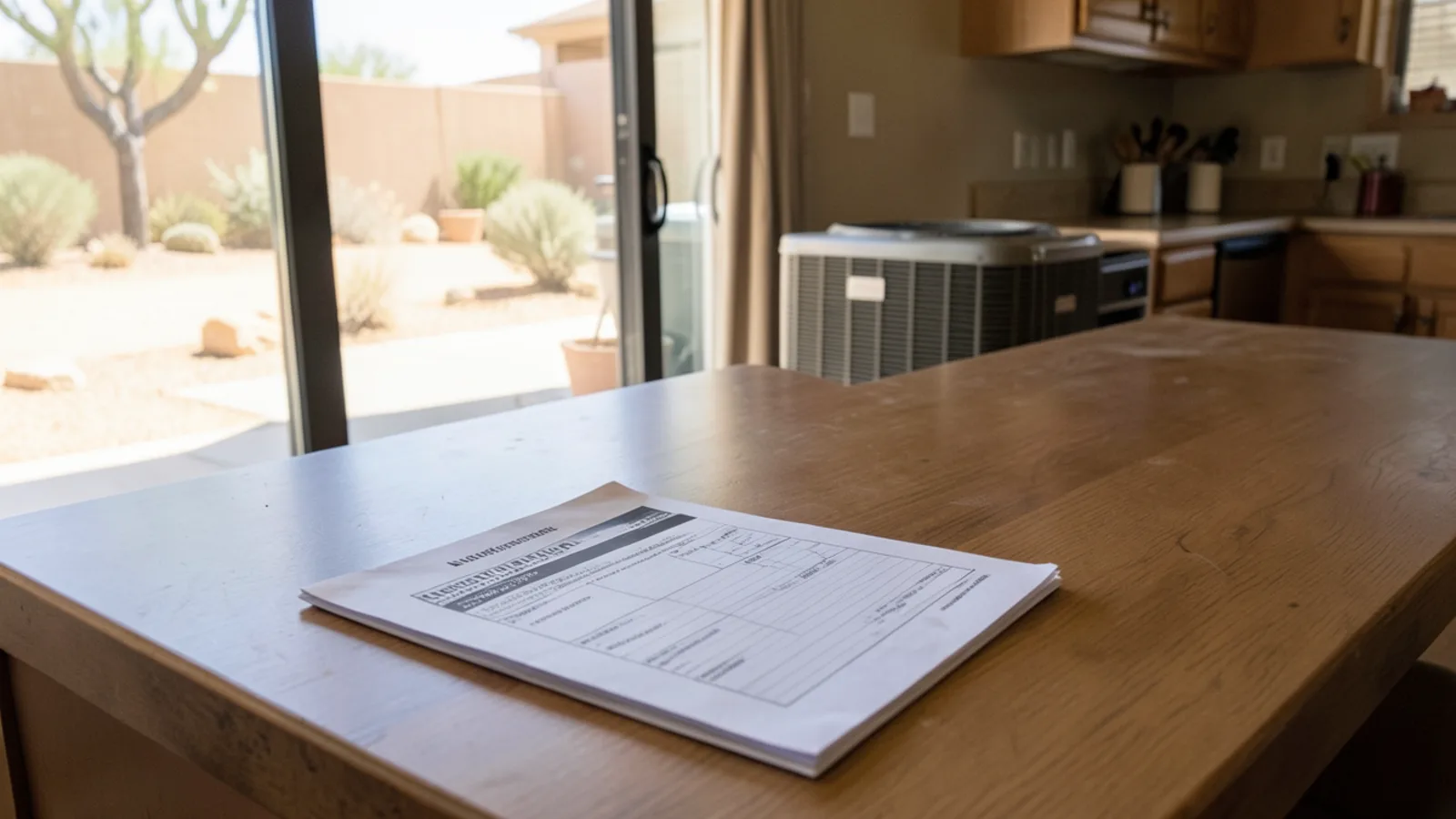 HVAC project estimate worksheet and home layout diagram