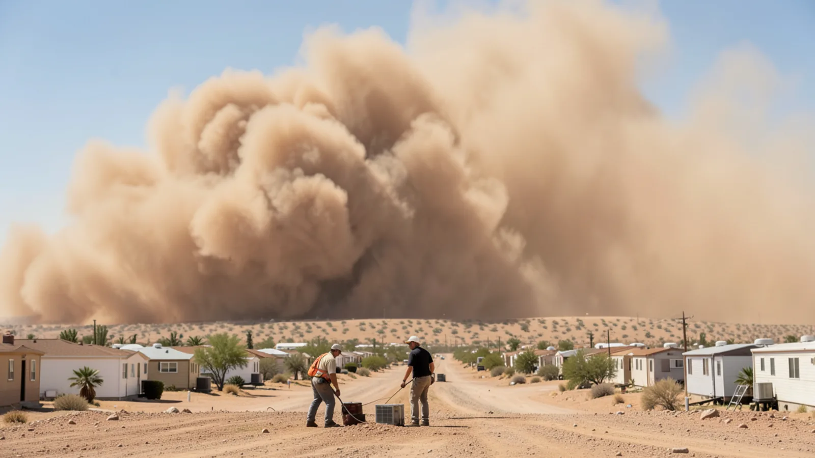 Monsoon Season and Your AC: Dust Storms, Power Surges and Failed Capacitors