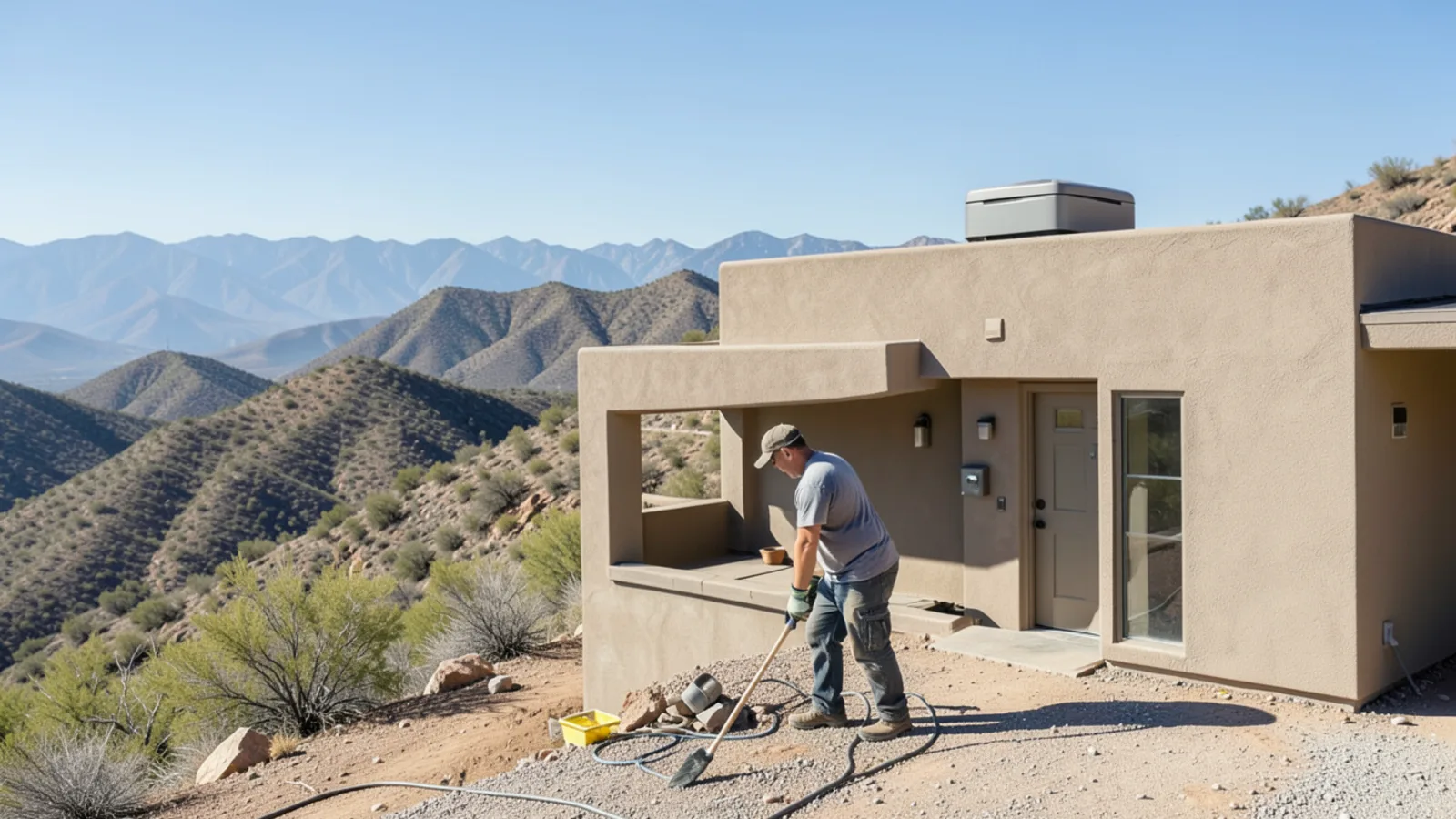 Hillside custom home in Fountain Hills overlooking McDowell Mountains