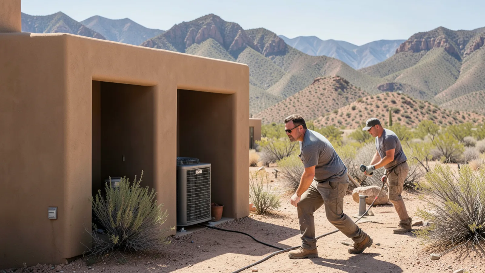 Custom desert home in Gold Canyon at the base of Superstition Mountain